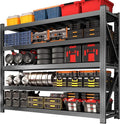 Metal Garage Shelving Unit, Heavy Duty 5-Tier Adjustable Wire Storage Rack by Koestem