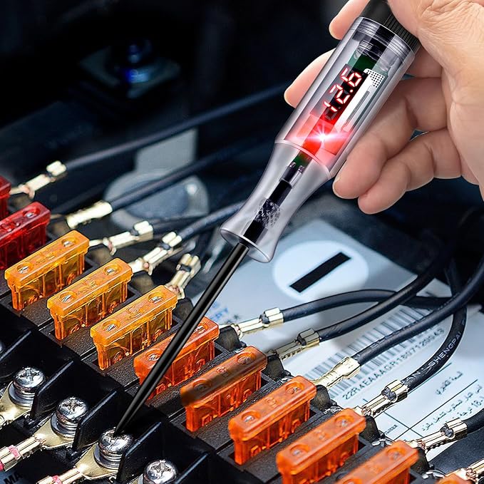 Automotive Test Light 5-90V Digital LED Circuit Tester - Image 7