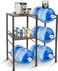 3-Tier 5 Gallon Water Bottle Holder, Heavy Duty Water Jug Rack by Unknown