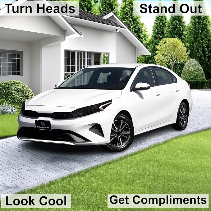 BOGAR TECH DESIGNS Full Headlight Head Light Tint Kit Compatible - Image 2