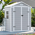 6x3 Shed Resin Outdoor Storage by WACASA