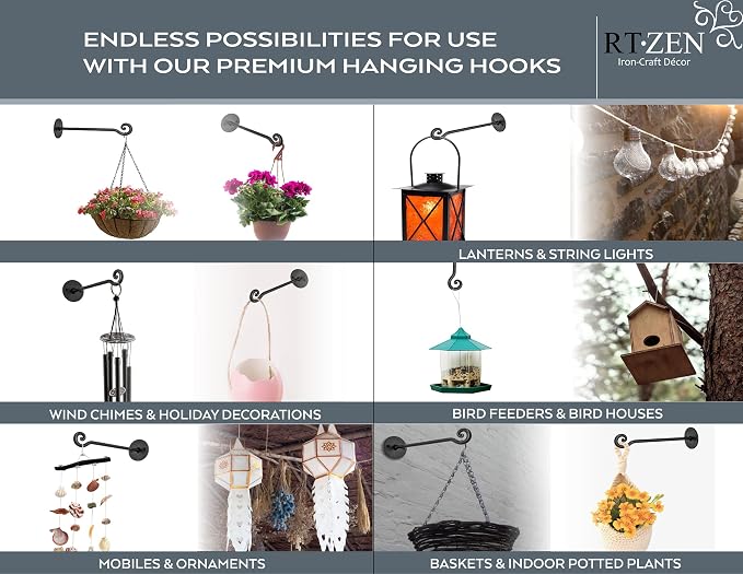 RTZEN Plant Hangers Outdoor or Indoor - Image 5
