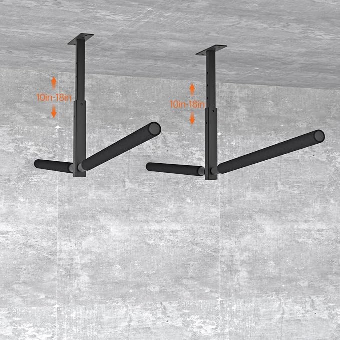 Double Kayak/Ladder Ceiling Storage Rack, Hi Port 2 Ladder Hanger Overhead - Image 9
