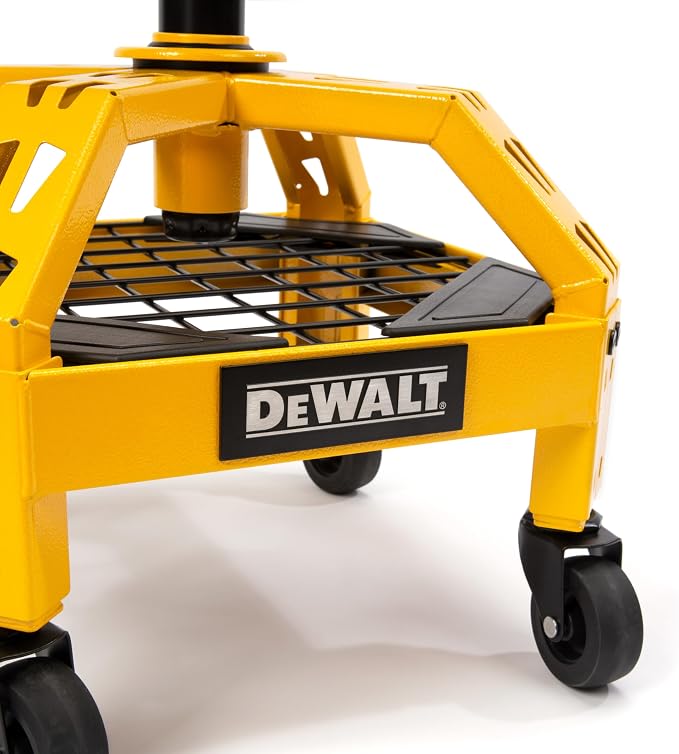 DEWALT Heavy-Duty Metal Rolling Stool - Image 4