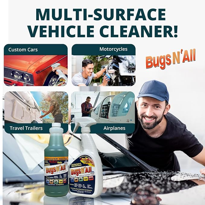 Bugs N’ All Multipurpose Car Cleaner & Degreaser - Image 2