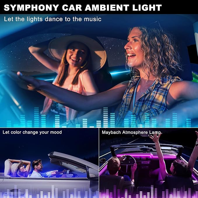 Acrylic Interior Car LED Strip Light - Image 8