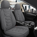 Pariitadin Leather Car Seat Covers Full Set, Waterproof Breathable Faux Leather by Pariitadin