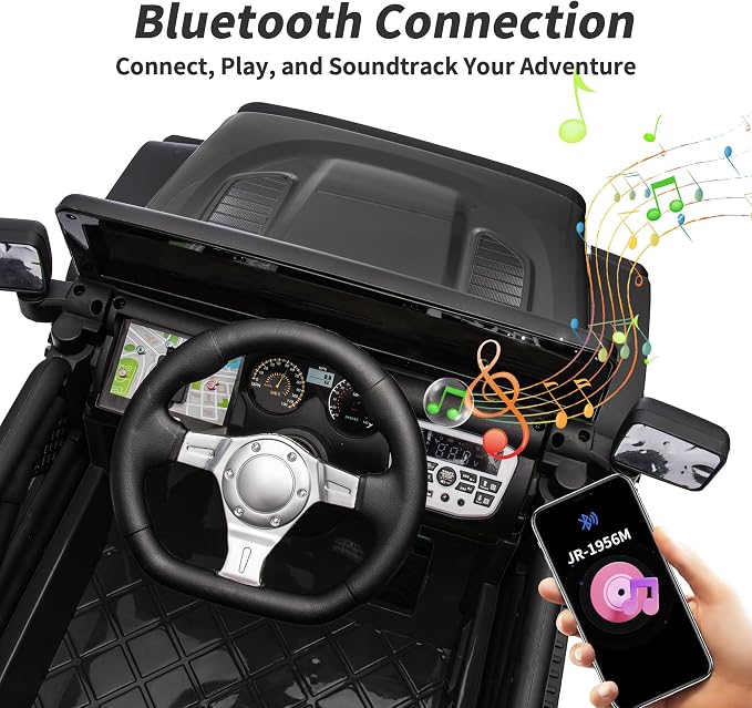 12V Kids Ride on Car Truck, Kids Electric Vehicles Car Ride on Toy - Image 7