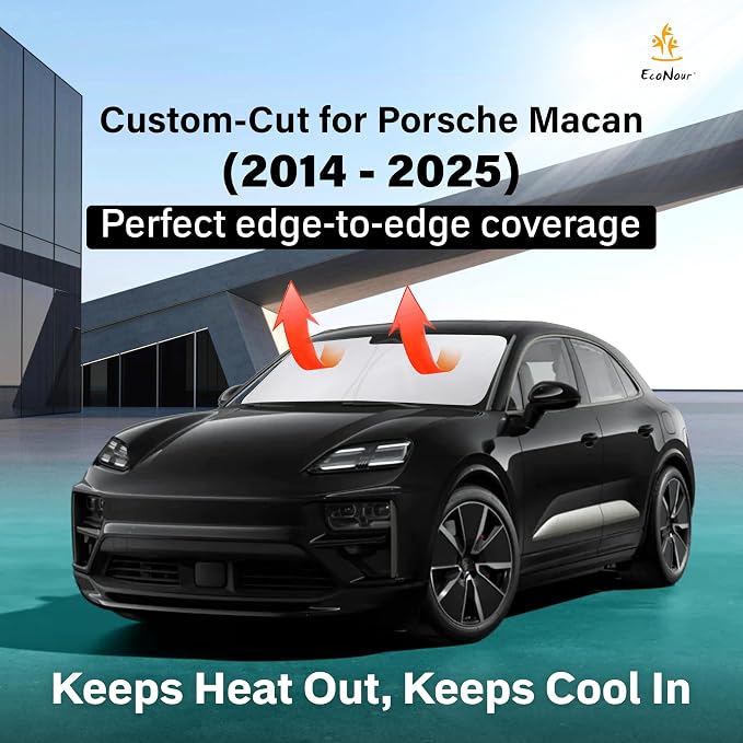 EcoNour Windshield Sun Shade Compatible - Image 2