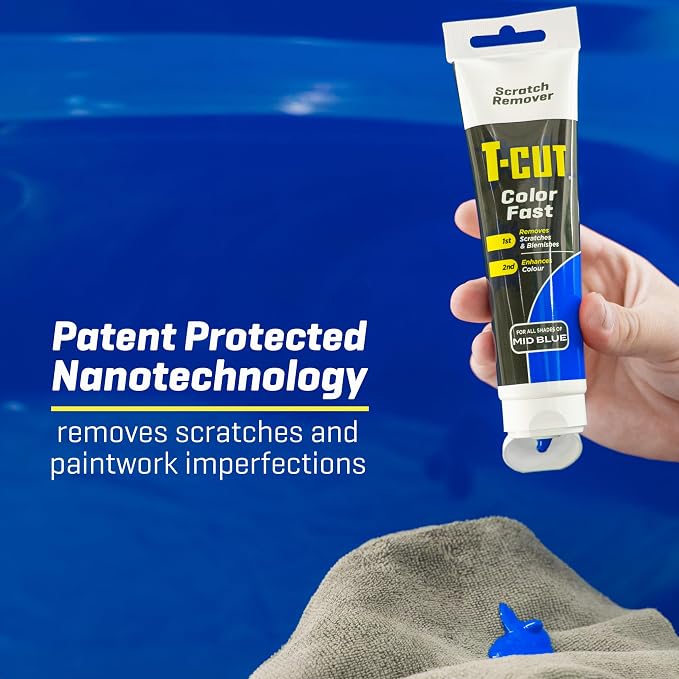 T-Cut Blue Scratch Remover, Color Fast Paintwork Restorer Car Polish, 5.3 Oz - Image 4