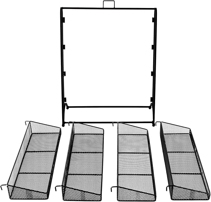 Retail Display Rack 4-Tier Market Merchandise Display Shelf Tabletop Fruit - Image 7