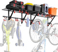 PLKOW Garage Wall Shelving Includes Bike Hooks, Sturdy Adjustable Garage by PLKOW