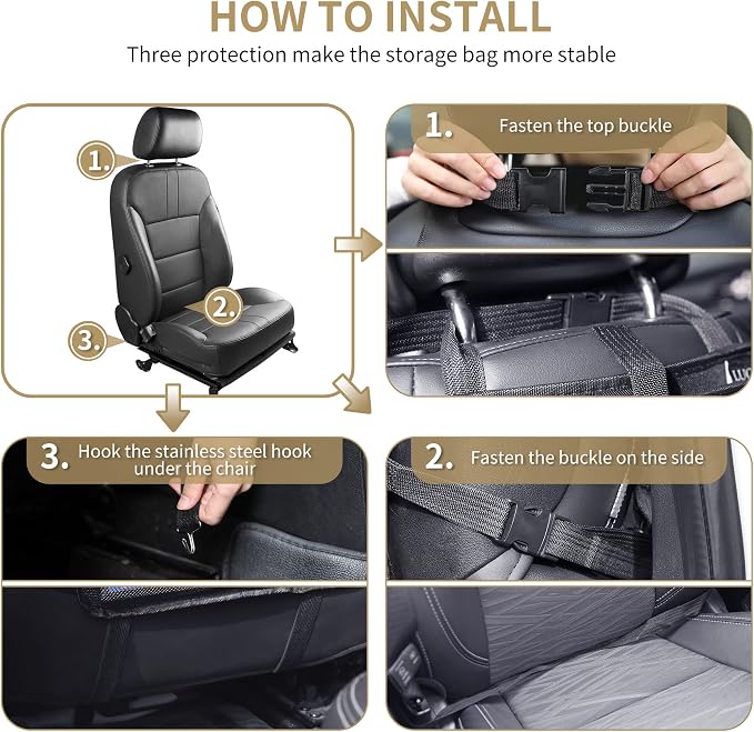 LUCMO Car Backseat Organizer - Image 3