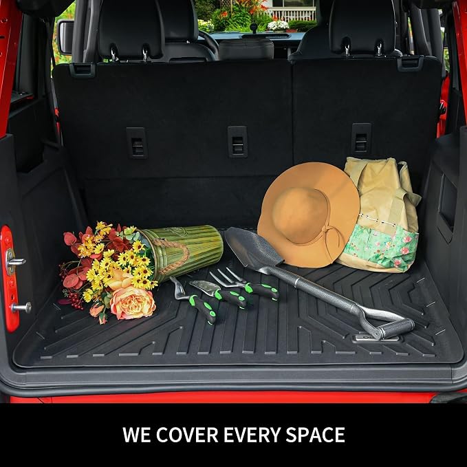 OEDRO Cargo Liner Fit for 2010-2024 Toyota 4Runner Standard Cargo Mats - Image 7