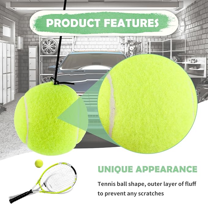4PCS Tennis Garage Parking Aid - Image 3