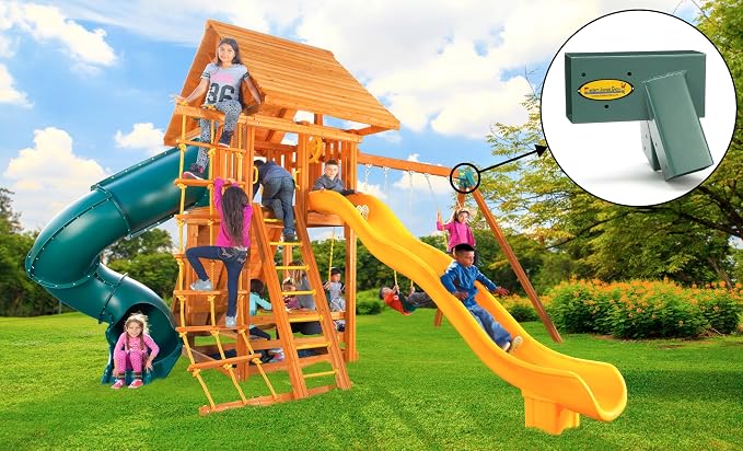 Eastern Jungle Gym Easy 1-2-3 A-Frame Swing Set Bracket Heavy Duty - Image 5