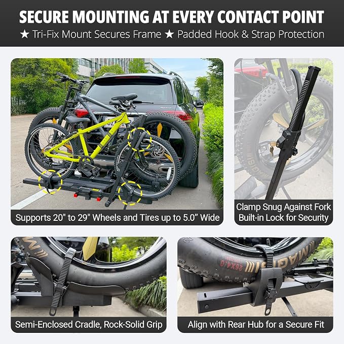 TrailV2 Plus Hitch 2 Ebike Rack - Image 3