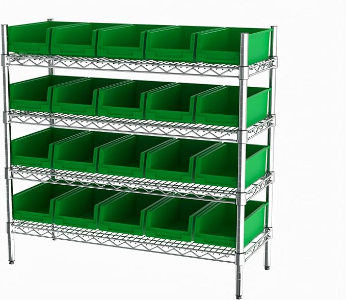 Hudson Exchange 36x14x33, Industrial Wire Shelving Unit by HudsonExchange