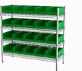 Hudson Exchange 36x14x33, Industrial Wire Shelving Unit by HudsonExchange