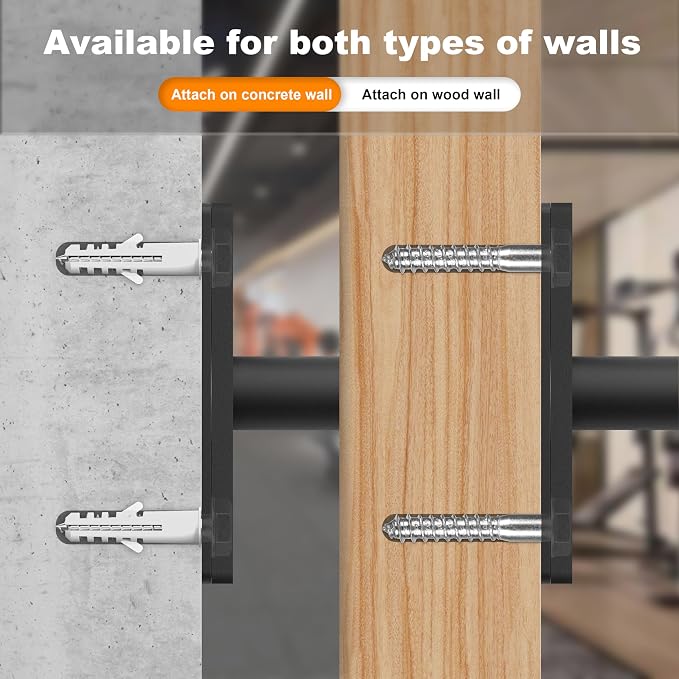 Weight Plate Holder, Wall Mounted Weight Rack Storage - Image 7