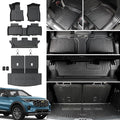 Floor Mats for 2020-2024 2025 Ford Explorer 7 Seats Bench Seat Car Mat by JOULARISE