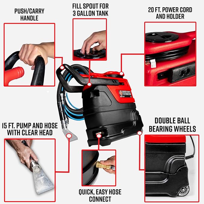 Adam's Polishes Heated Carpet Extractor - Image 2