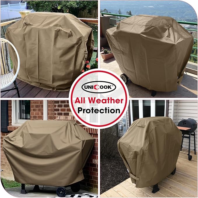 Unicook 55 Inch Grill Cover for Outdoor Grill, Heavy Duty Waterproof Gas BBQ - Image 7