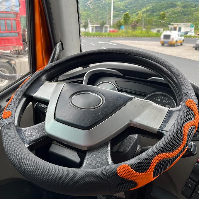 PINCTROT XL Size 17.5-18 Inch Comfy Grip Steering Wheel Cover by PINCTROT