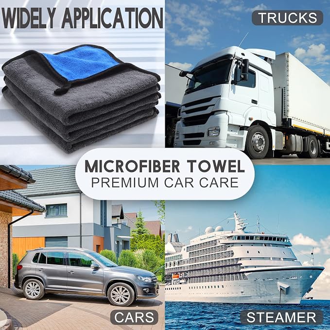 Nuenen 20 Count Microfiber Cleaning Towels - Image 7