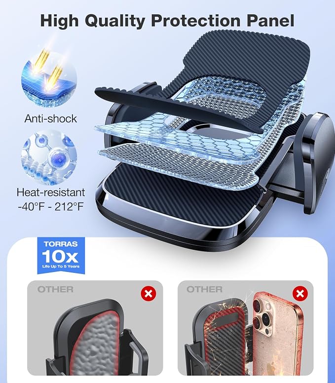 TORRAS 2025【Strongest Suction & Military-Grade】 Phone Holders - Image 6