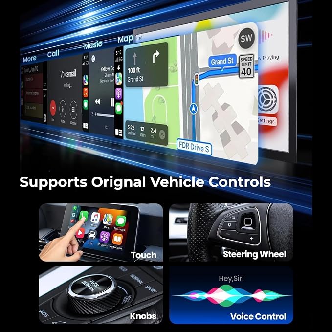 Wireless CarPlay Adapter 2025 Upgrade Wired CarPlay to Wireless, Mini USB Design - Image 6