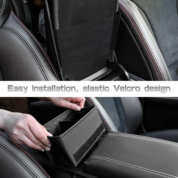 JEYODA Upgraded Car Armrest Cover, Premium Leather Car Armrest Cover Cushion - Image 6