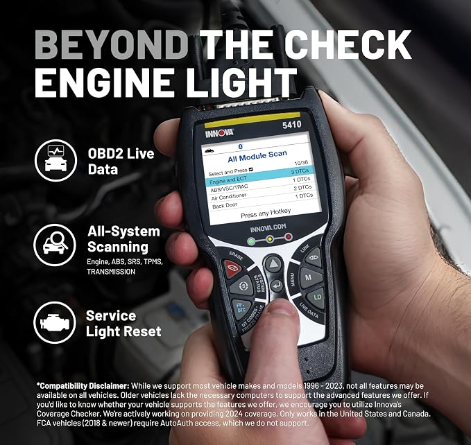 Innova 5410 All-System OBD2 Scanner Diagnostic Tool - Image 2
