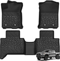 AUTOSAVER88 Floor Mats Fit for Toyota Tacoma Double Cab 2023-2018, Custom Fit by AUTOSAVER88