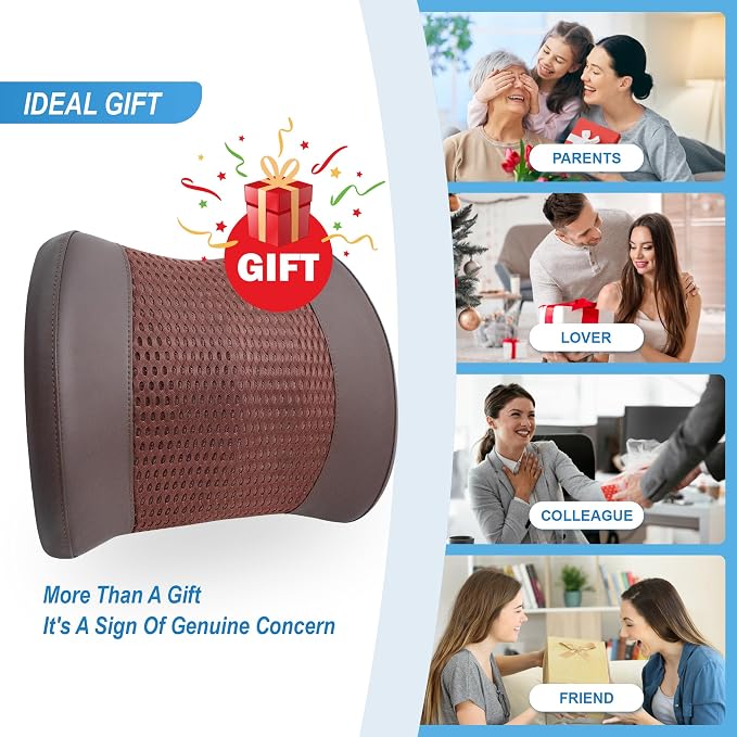 Memory Foam Lumbar Support Cushion Relieves Lower Back Pain - Image 6