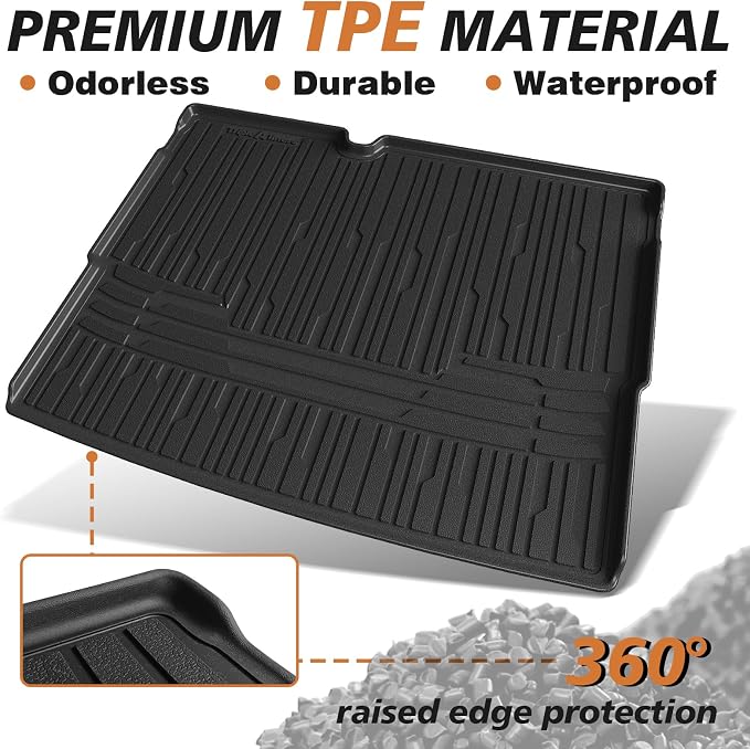 TripleAliners Trunk Mat All Weather Liners Compatible - Image 3