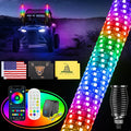 2FT Fat Whip Lights for UTV ATV by Ehaho