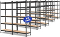 WORKPRO 5-Tier Metal Storage Shelving Unit, 36”W x 18”D x 72”H, Adjustable by WORKPRO