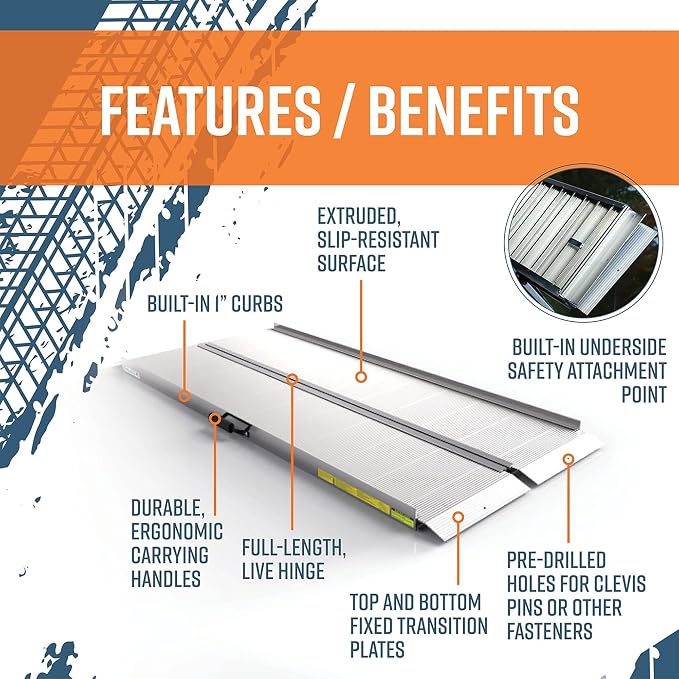 EZ-ACCESS TRAVERSE Singlefold Portable Loading Ramp - Image 4