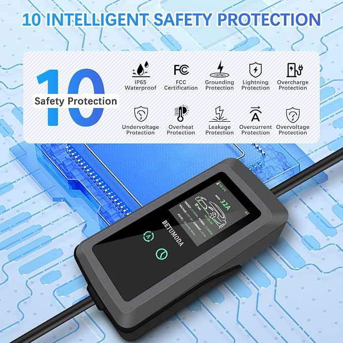 Level 2 EV Charger, 32 Amp, Portable Charger - Image 5