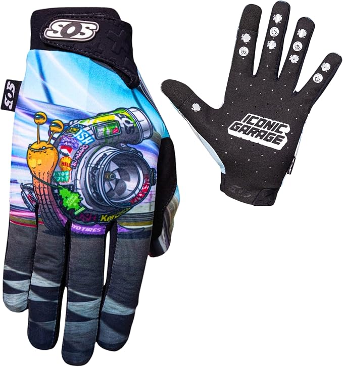 Saints of Speed Dirt Bike Gloves – Motocross, Mountain Bike, Motorcycle by SaintsofSpeed