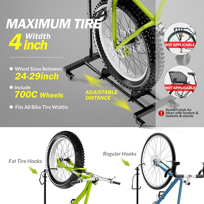 Vertical Bike Parking Stand - Image 7