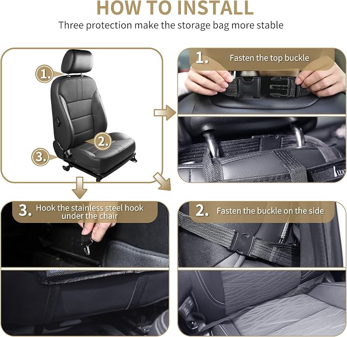 LUCMO Car Backseat Organizer - Image 4