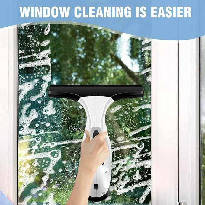 Handheld Window Vacuum Cleaner, Small Rechargeable Window Vacuum Cleaner - Image 3