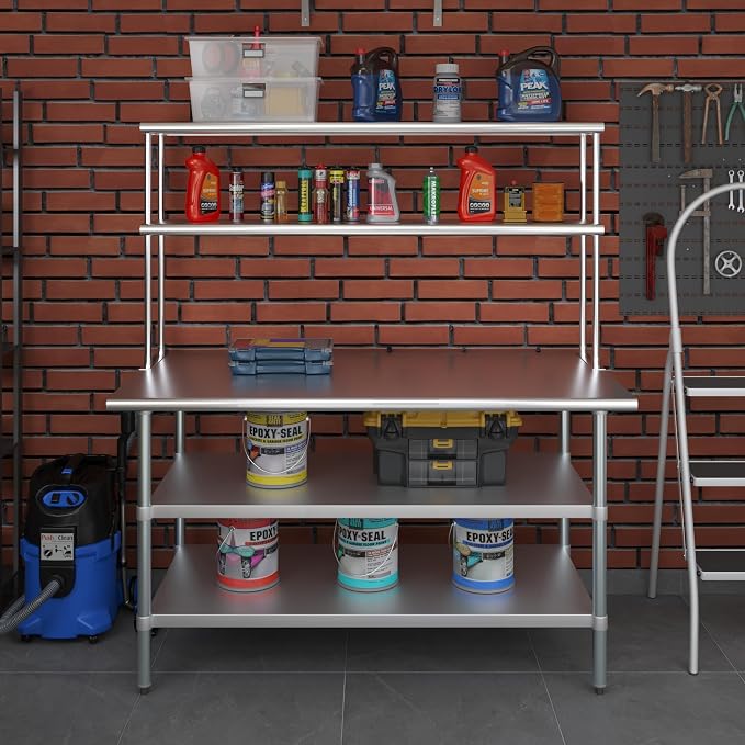 AmGood Stainless Steel Work Table - Image 7