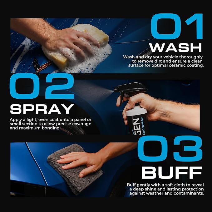Nexgen Ceramic Spray Silicon Dioxide — Easy to Apply, Ceramic Coating Spray - Image 6