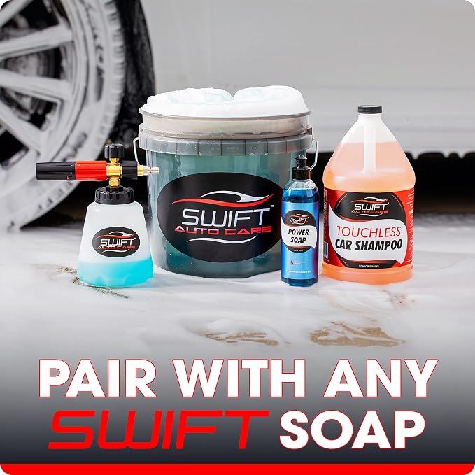 Swift Premium Foam Cannon for Pressure Washer – Heavy Duty Foam Sprayer for Car - Image 7