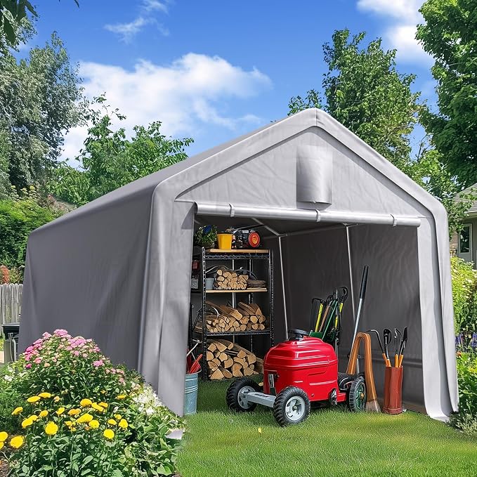 Quictent Heavy Duty 10x15FT Carport Shelter by QUICTENT