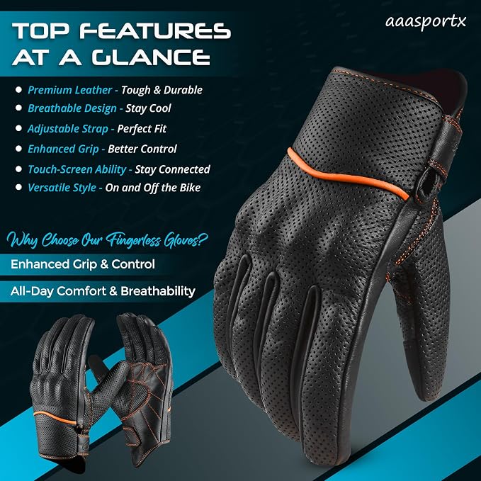 aasportx Motorcycle Gloves - Image 2