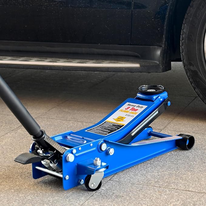 Floor Jack 3Ton/6600lbs.Dual Piston Fast Lifting Pump.Ultra Low Profile Floor - Image 7